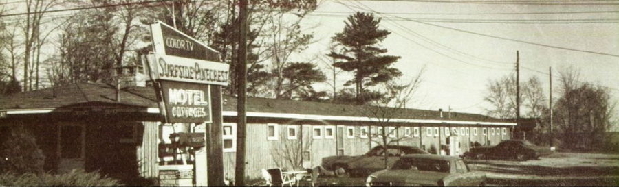 Surfside Pine Crest Motel & Cottages - 1974 Oscoda High School Yearbook (newer photo)